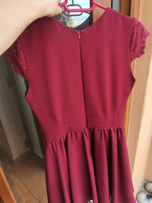 Rochie de ocazie vișiniu M38