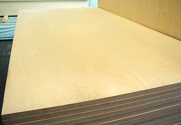 Фанера берёзоваяra Fanera beryozadan 1525x1525, 1220x2440