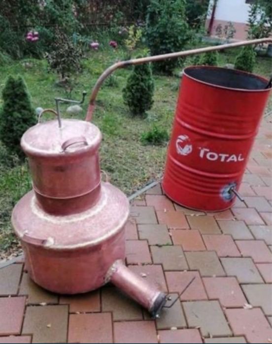 Cazan de tuica am pe stoc 100 litri 120 litri 140 litri