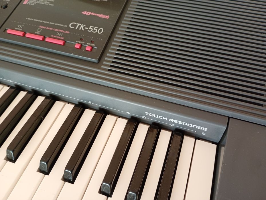 Casio CTK-550 clape dinamice pian orga