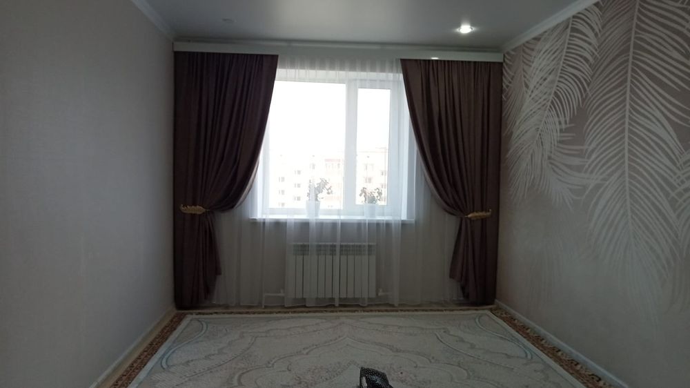 Гардины карниз вешаем