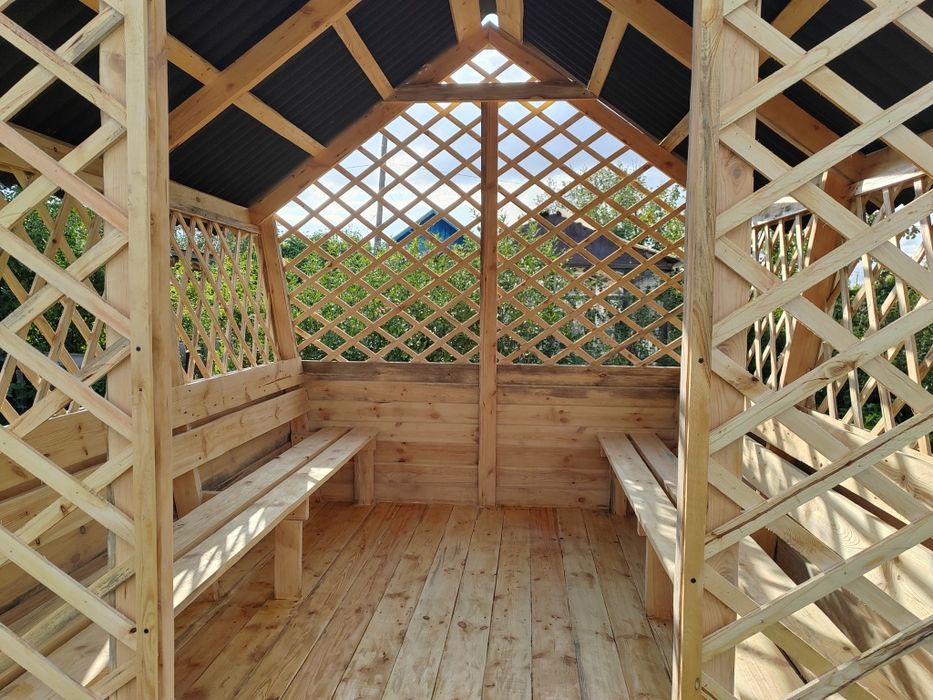 Беседки из дерева