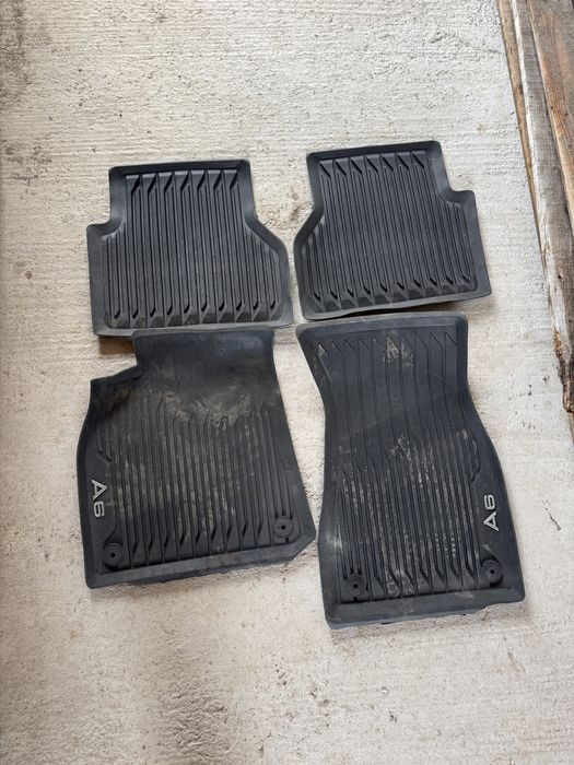 Covorașe cauciuc ORIGINALE Audi a6 c7/c8