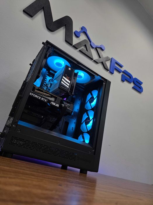 Чисто нов! RTX 5060TI 8GB,Ryzen 7 5700X, 16GB RAM. Геймърски компютър!