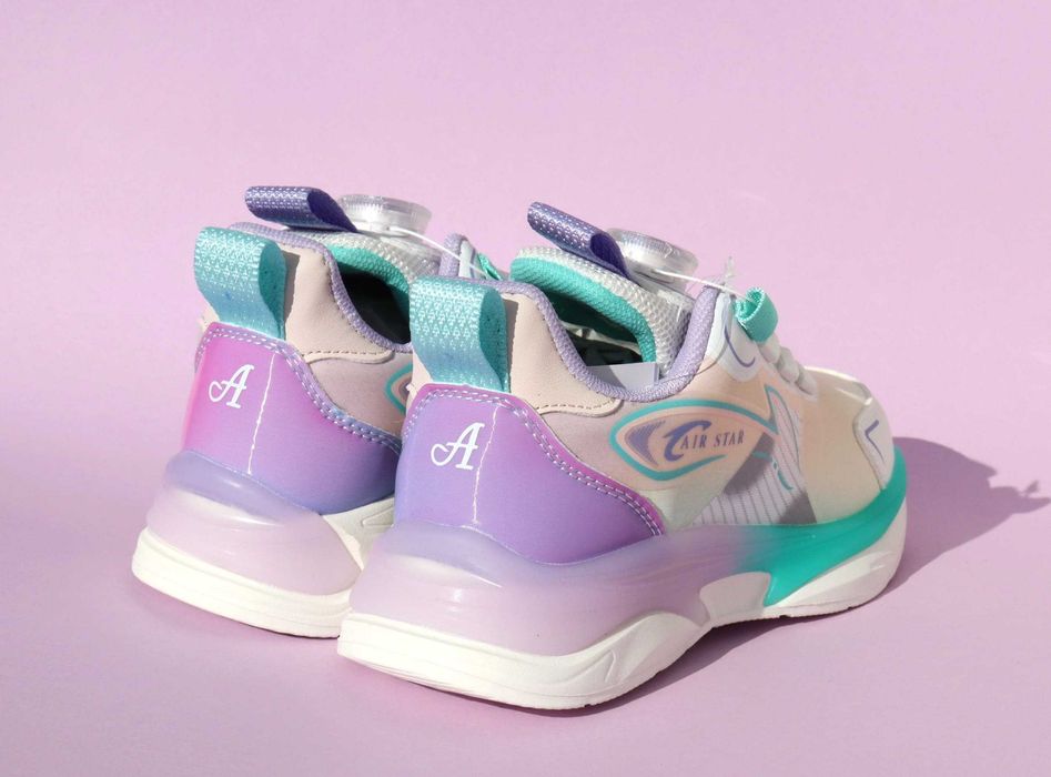 НОВО! Детски маратонки Purple закопчаване BOA 30/35