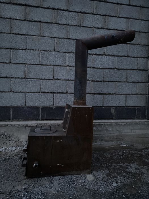 Наполный печь на угле