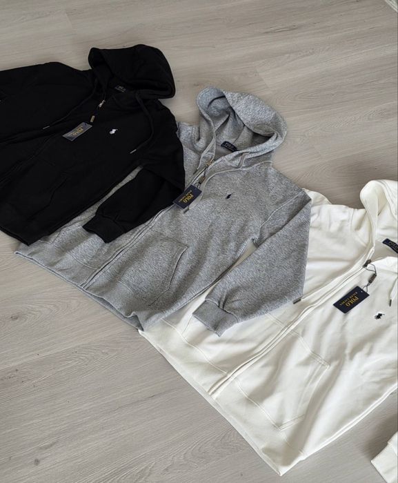 Ralph lauren zip hoodie, нова