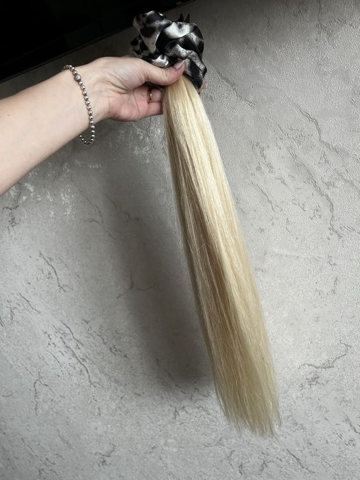 Волосы для наращивания блонд