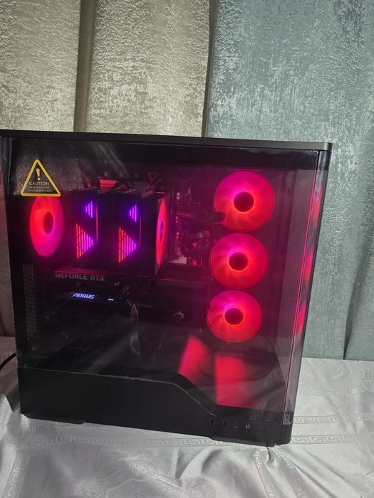 Компьютер, игровой под FHD, 3060 12gb + i5 13400f, 16gb озу