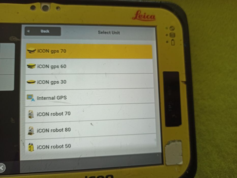Controler - Tabletă Leica Icon