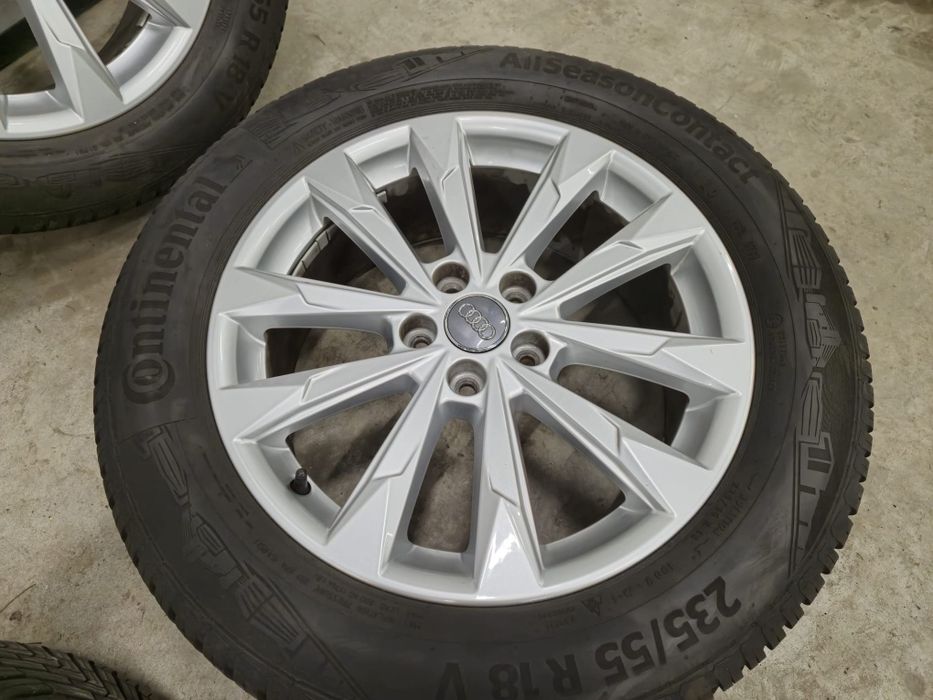 Jante 5x112 R18 Audi Q3 originale/ Anvelope All Season 235 55 18