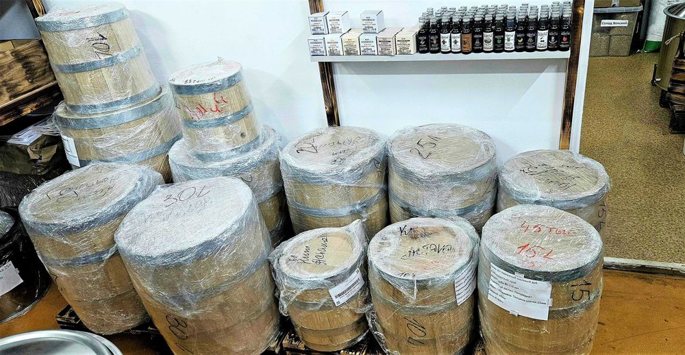 Бочка дубовая для напитков