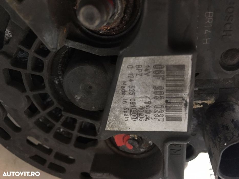 Alternator 140A Skoda Octavia 2 2.0TDI BKD BKP 2003 - 2013