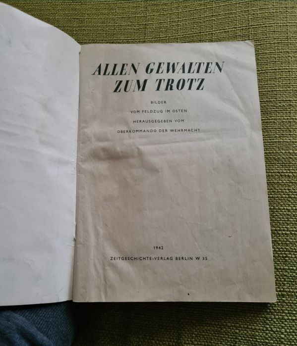 Album Foto WW2 Germania Nazista Vechi Carte Al Doilea Razboi Mondial