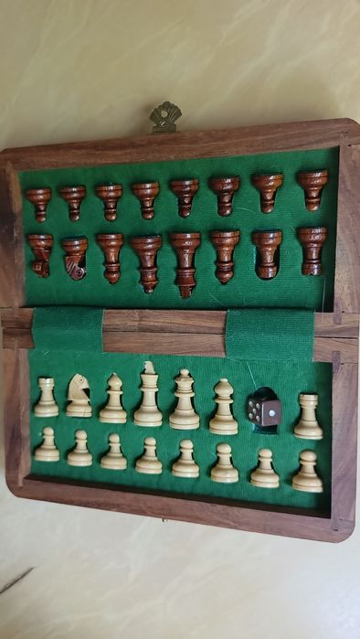 Шахматы деревянные сувенирные Индия