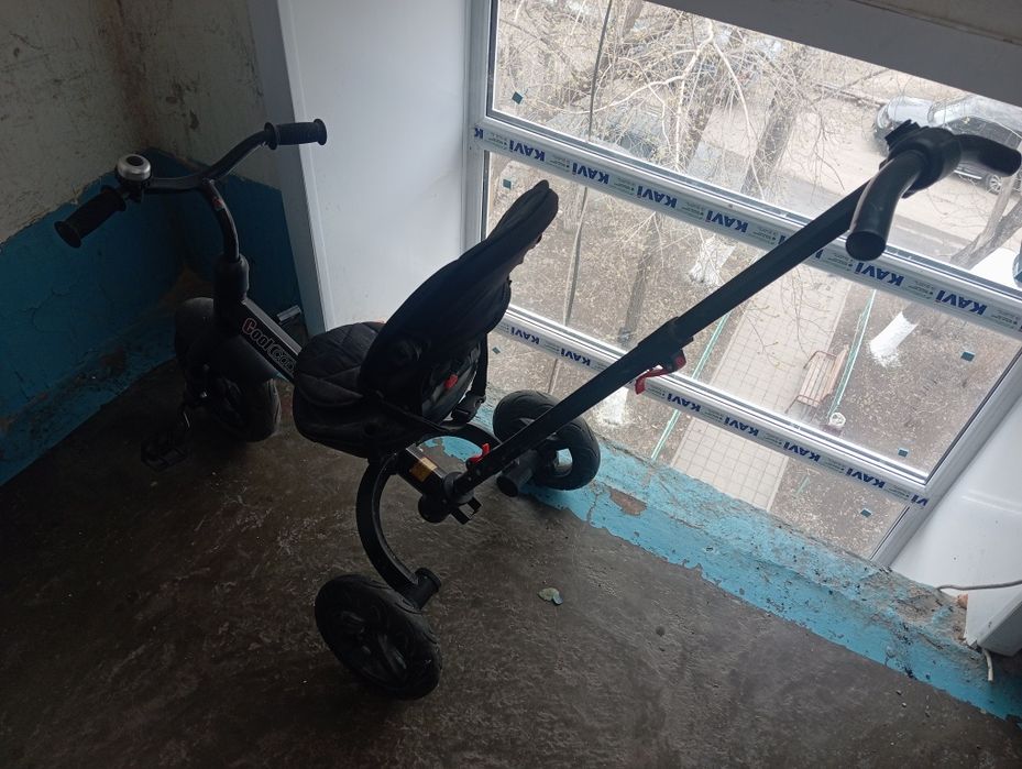 Продаётся трёхколёсный коляска велосипед