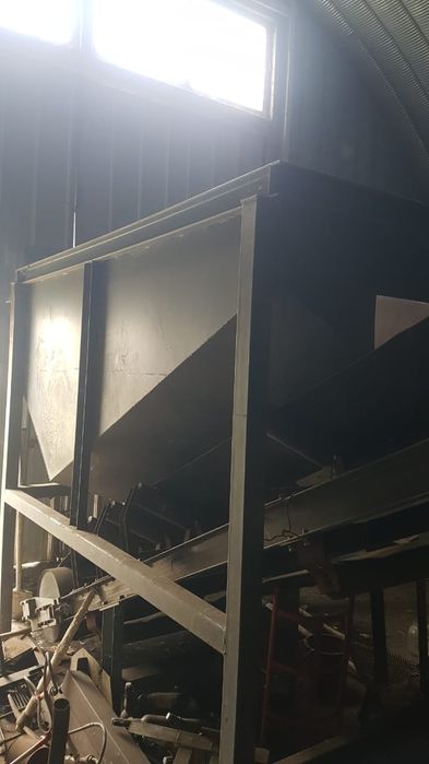 Конвейер ленточный. Бункера.