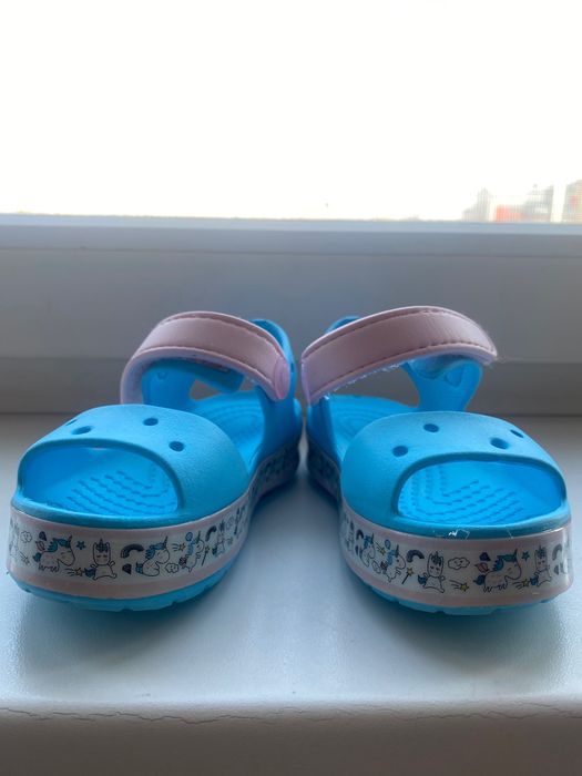 Сандали пляжные кроксы размер 25