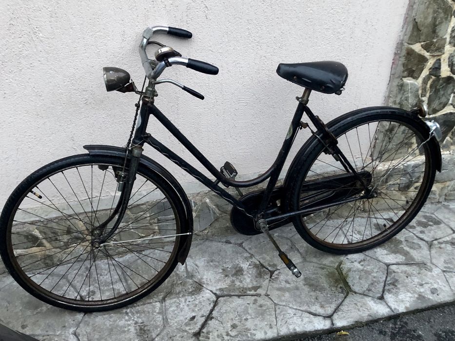 Bicicleta vintage Bianchi retro de colectie