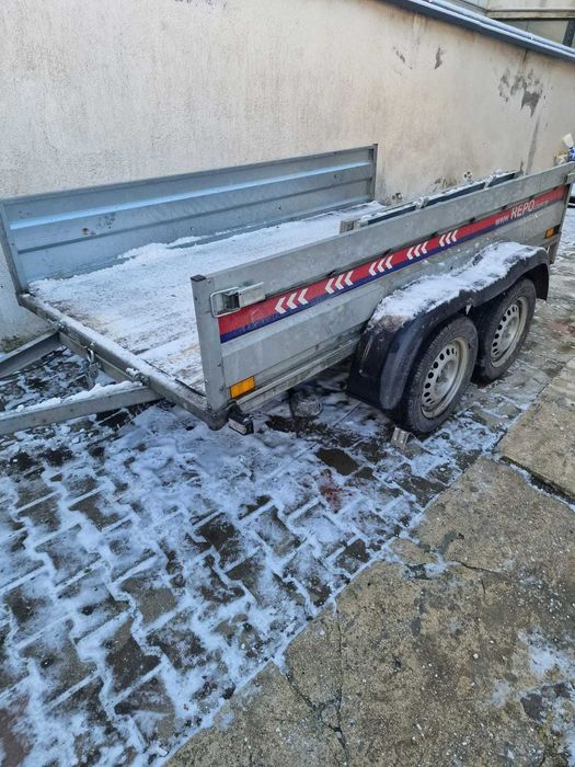 REMORCA REPO 2AXE an2024 ca NOUA 750Kg Inmatriculata 260x130 idealaATV