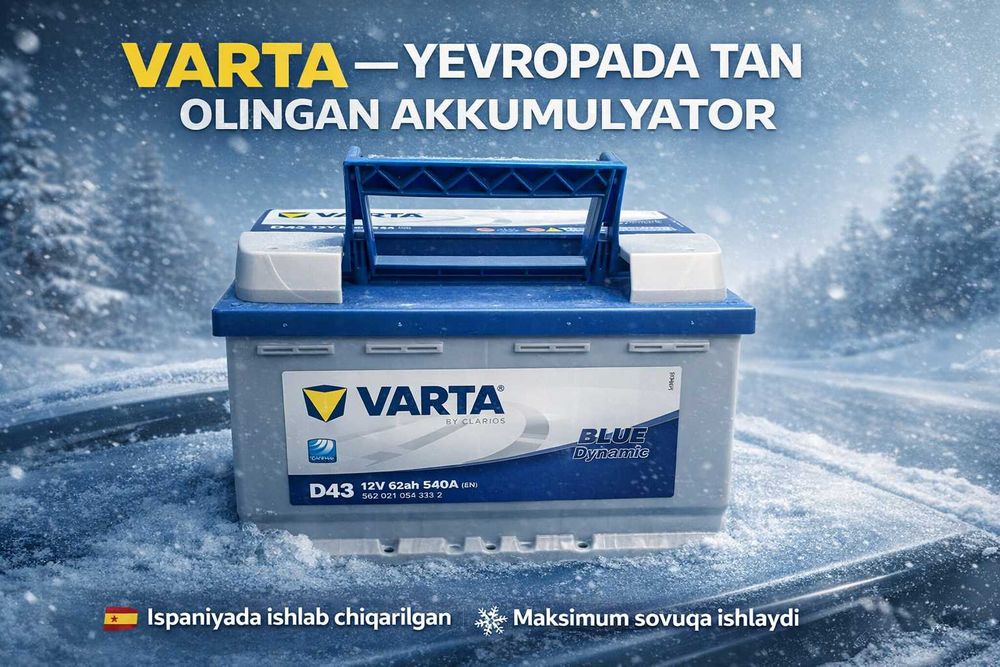 Varta orginl akumlyator skidkani dodasi