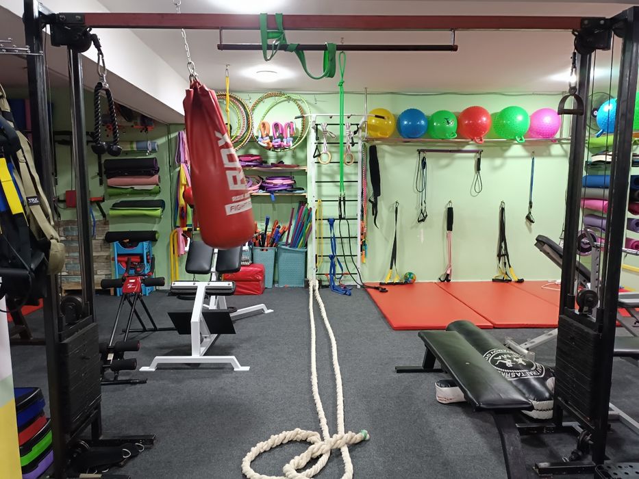 Блочная рама кроссовер, силовой тренажёр
Тренажёр кроссовер с двумя ве