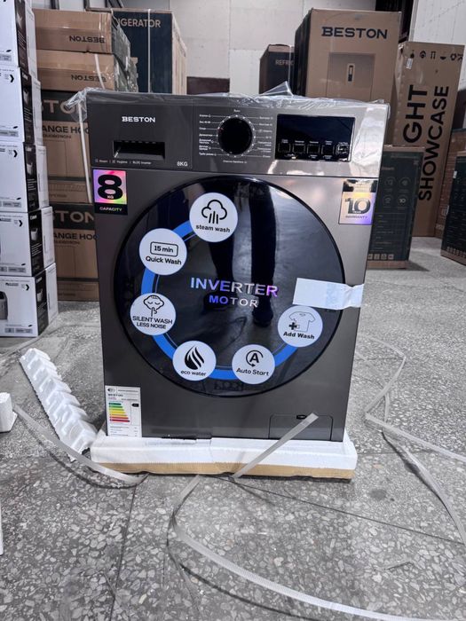 Стиральная машина 8 kg ziffler immer hofman hisense beston dastavka