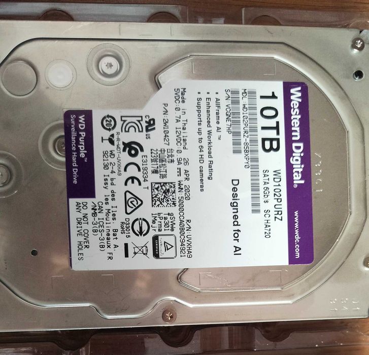 жесткий диск 10 ТБ б\у