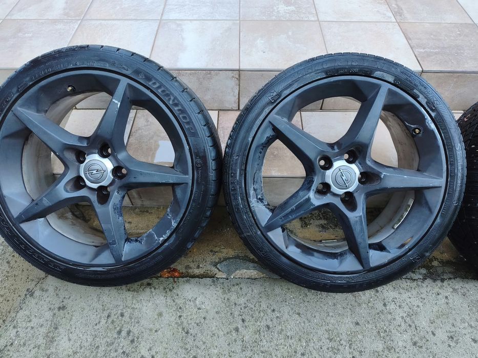 Продавам оригинални Opel 18” джанти с гуми 5х110