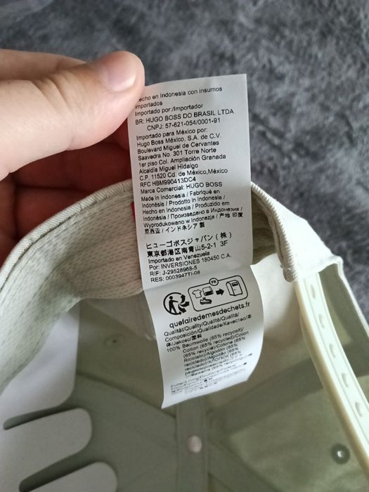 HUGO Jude șapcă unisex verde deschis cu logo brodat mărime OS noua originala