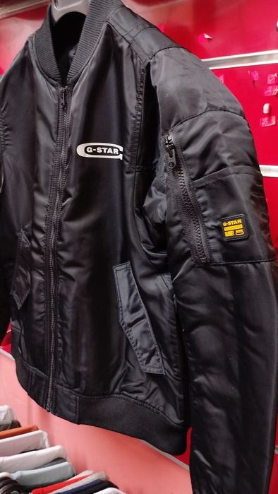Оригинално яке бомбер G-Star Raw Bomber XS , S ново юношеско мъжко