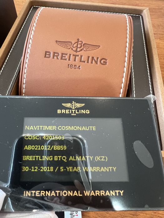 Breitling Navitimer Cosmonaute Limited Edition