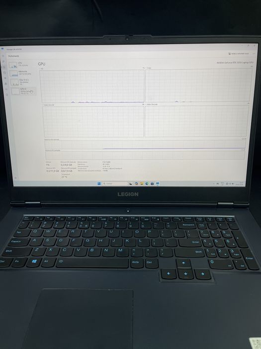 Laptop Lenovo Legion 5 17ITH6 / i5-11400H /256GB SSD /16GB RAM #50409