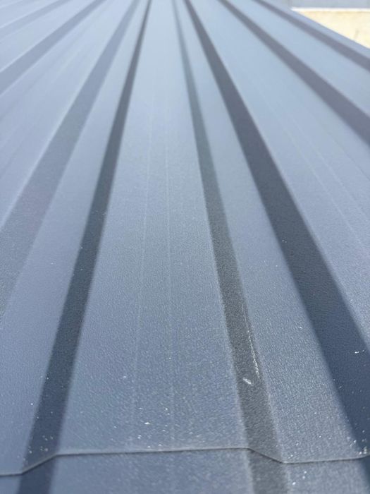 Tablă Cutată T18 RAL 7016 gri antracit 0,5mm 6m lungime Gard Fațadă