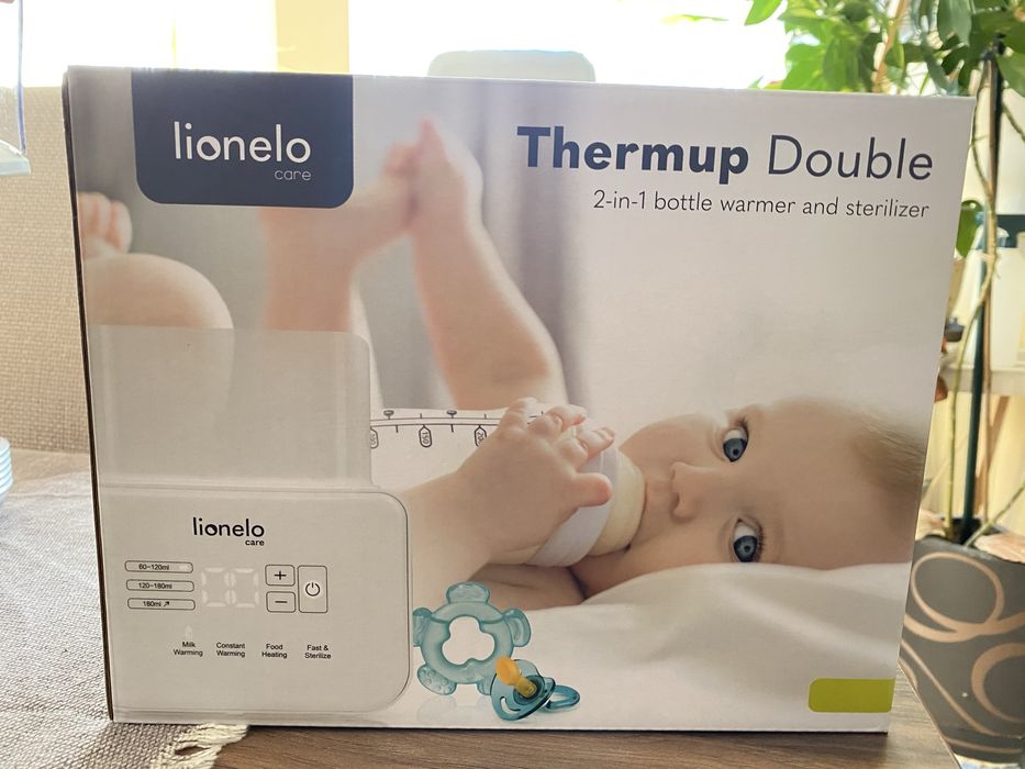 Нагревател за бебешки бутилки Lionelo Care Double