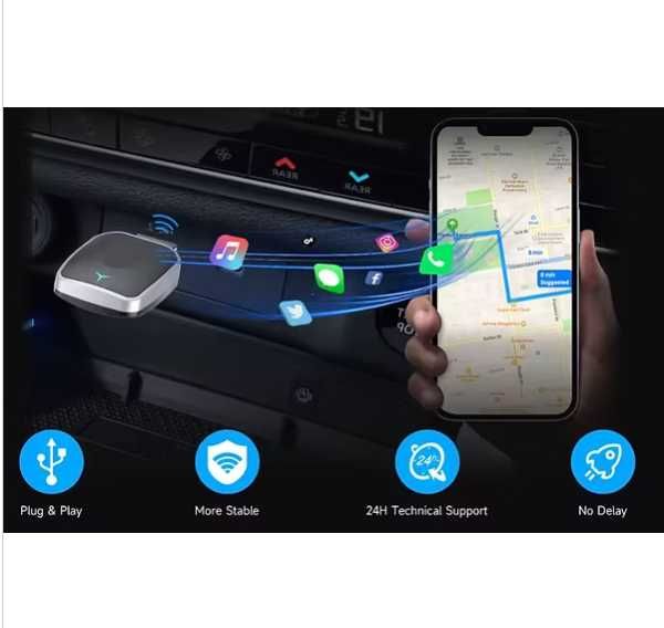 2-в-1 адаптер CarPlay & Android Auto