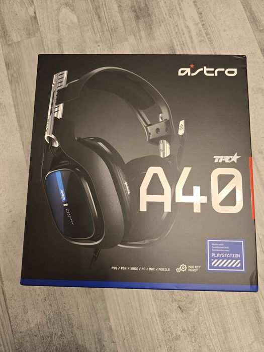 Casti gaming Astro A40, PC PS4 PS5, sigilate, garantie