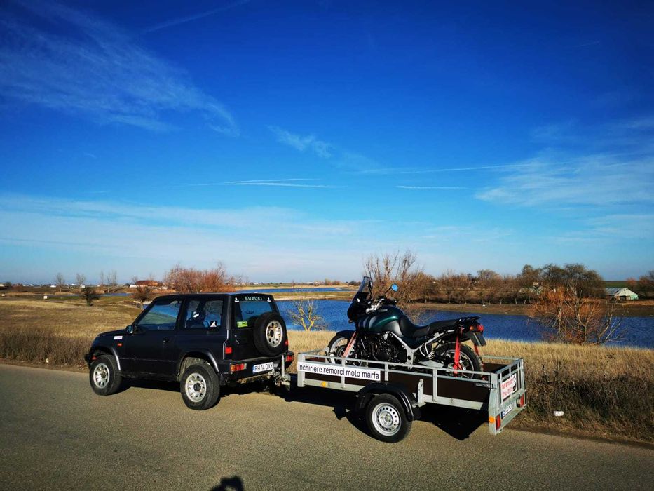 Inchiriez / transport remorca 65 ron pentru marfa-moto-platfotma atv