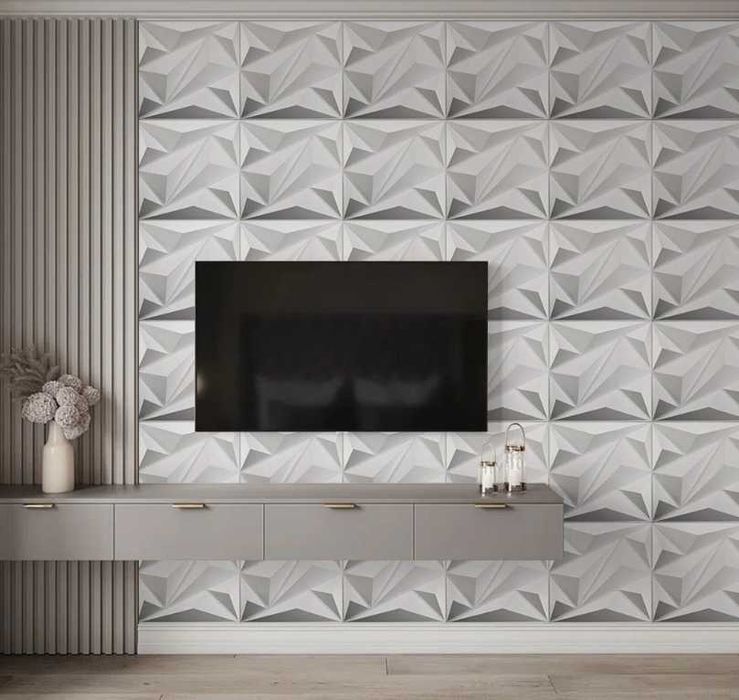 Placi decorative 3D interior pentru perete cu design modern, inlocuitor decorativa decoratiuni tapet ipsos