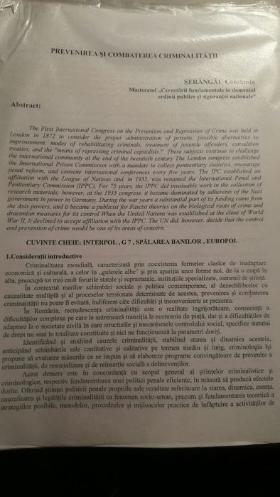 Lucrari,principii