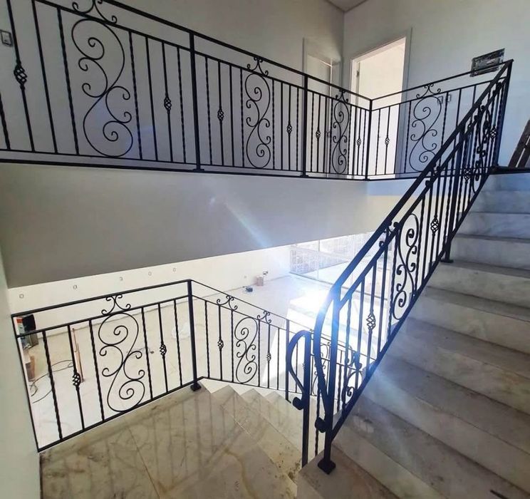Balustrade din fier forjat