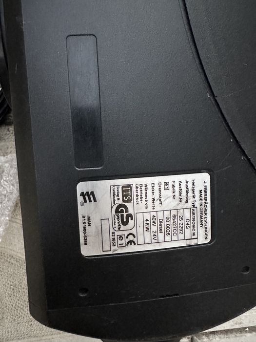 Суха Печка Ебершпехер Eberspacher D4