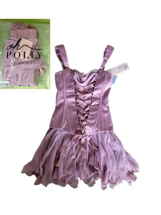 Rochie roz pudra Oh Polly