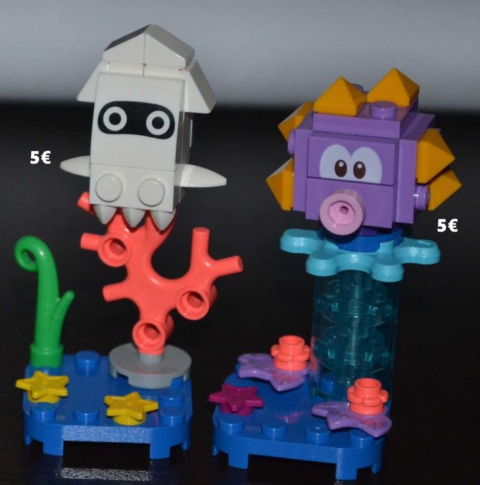LEGO минифигурки- Collectible Minifigures, Space, Spongebob, NEXO и др