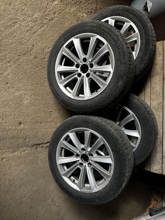 Jante BMW F10/F11 F30/F31 - R17 - anvelope aproape noi vara Hankook