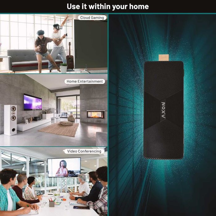 Ультракомпактный Мини Пк Mini PC Axon mini stick PC intel J4125 4/64Gb