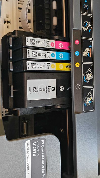 Multifunctional inkjet color HP Officejet 8014, A4, USB, Retea, Wi-Fi