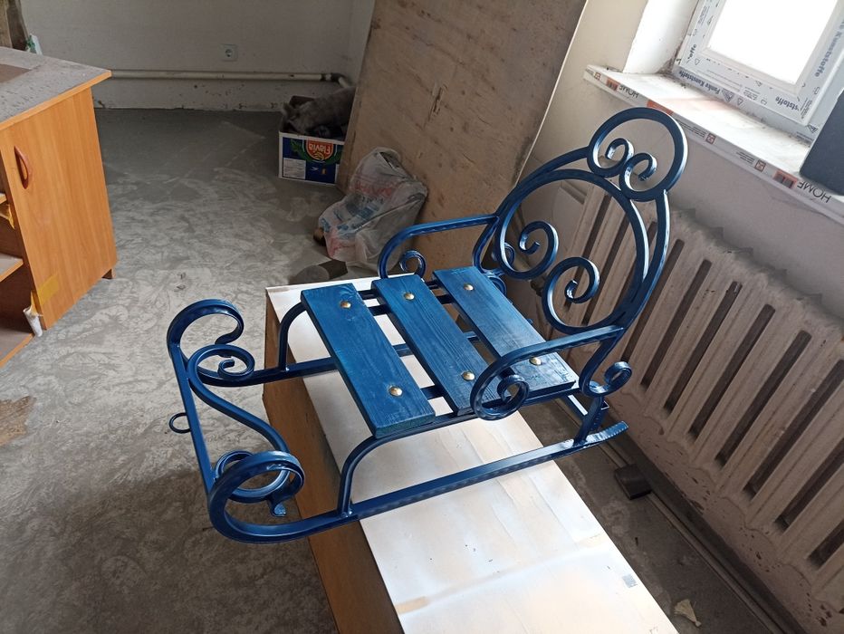 Санки детские. Кованые изделия