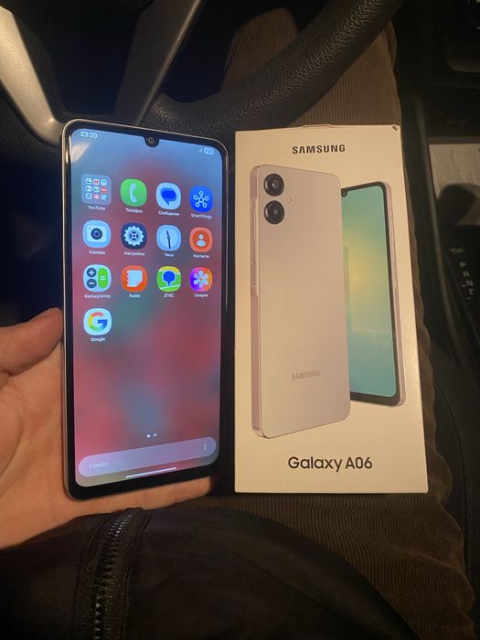 Samsung A06 почти новый телефон