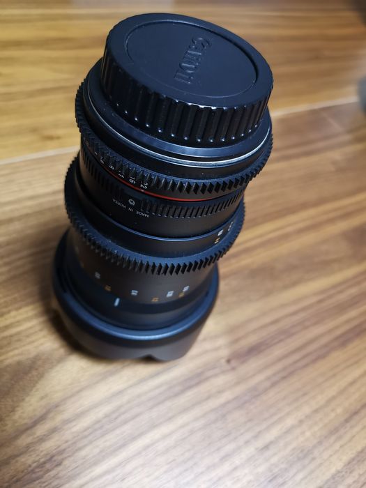 Samyang 35mm T1.5  VDSLR pentru Canon